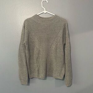 Gray Knit Sweater